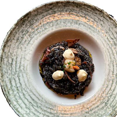 Menú ejecutivo arroz negro